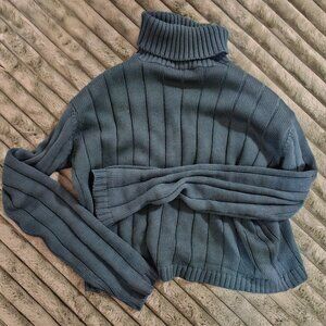 Brandy Melville Knit Turtleneck Deep Green
